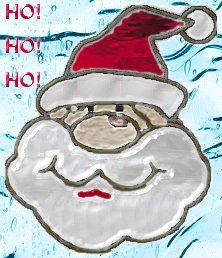 Santa face image