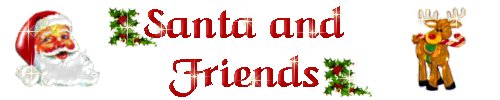 Santa and Friends Title