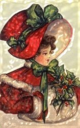 xmas lady