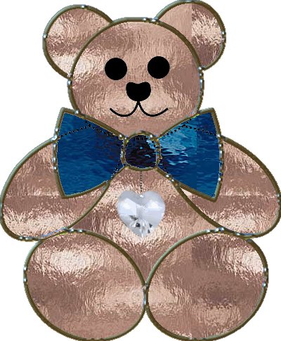 blue bow teddy 3