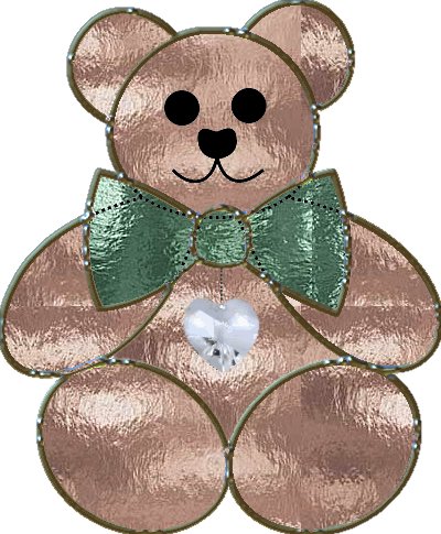 green tie teddy