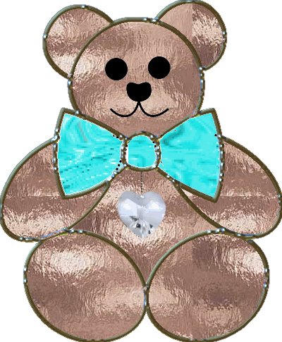 teal tie teddy